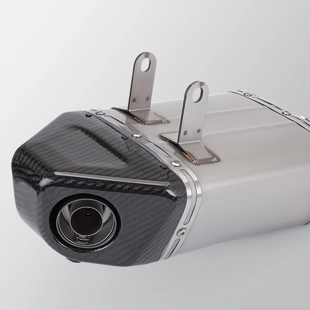 Выхлопной глушитель из нержавеющей стали styem для мотоцикла передняя выхлопная