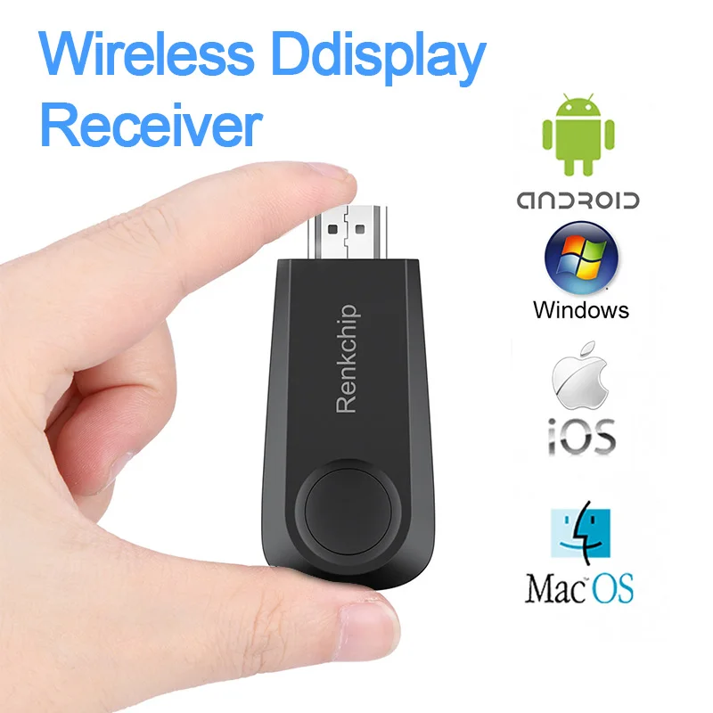 

TV Stick HDMI-compatible Display WIFI Dongle Audio Video Mirror Screen ReceiverMirascreen Anycast Miracast DLNA /USB Wireless