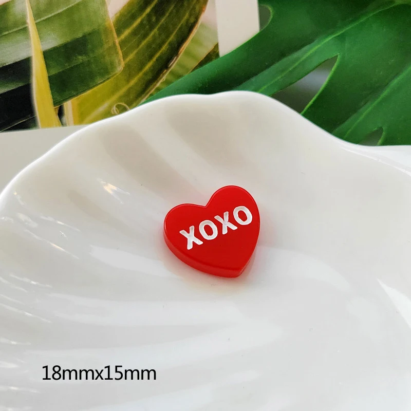 20 шт. новые милые буквы LOVE серия BE MIN скрапбукинг из смолы с плоским основанием