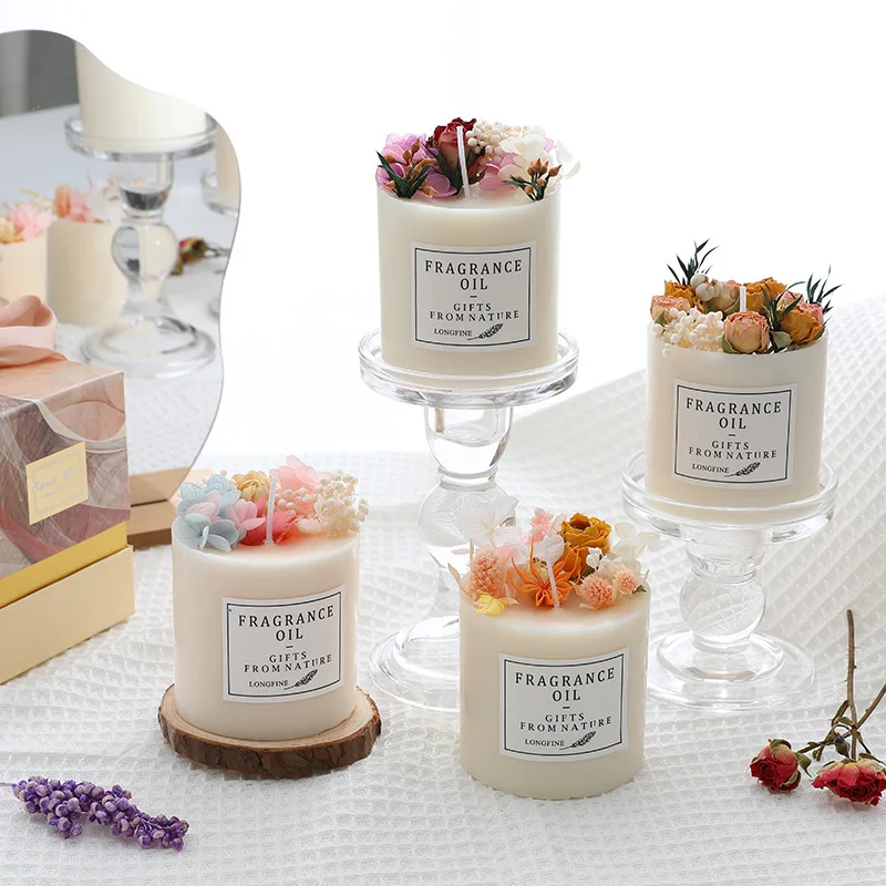 

Bedroom Sleep Candle Cylindrical Aromatherapy Smokeless Candle Romantic Scented candles Fragrance Aroma Air Cleaner