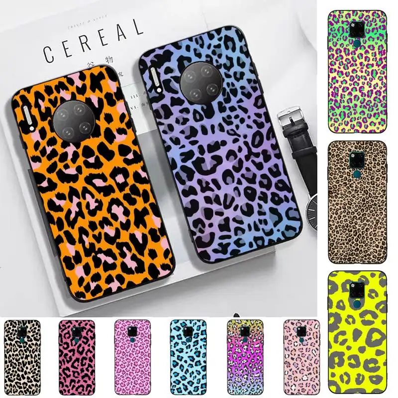 

Leopard print Phone Case for Huawei Mate 20 10 9 40 30 lite pro X Nova 2 3i 7se