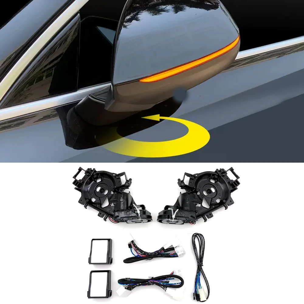 

For Audi A3 8V 8Y A4 A5 B8 B9 A6 C7 Q2 Q3 F3 Q5 8R FY Auto Parts Car Electric Rearview Side Mirror Folding Motor Kit Bodykits