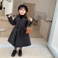 girls kids down coat jacket overcoat cotton 2022 charming warm plus thicken winter sports teenager childrens clothing