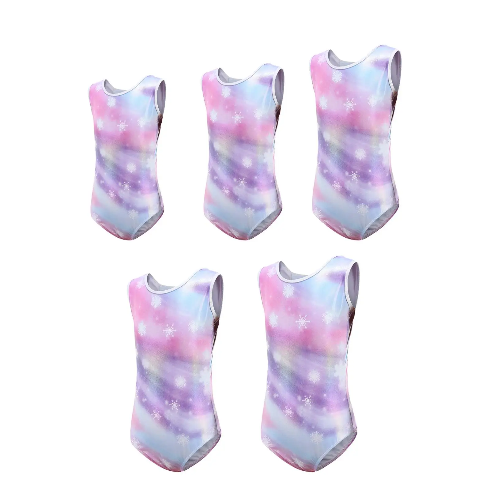 

Colorful Gymnastics Leotards Practice Outfits for Children 5-14 Years Teens