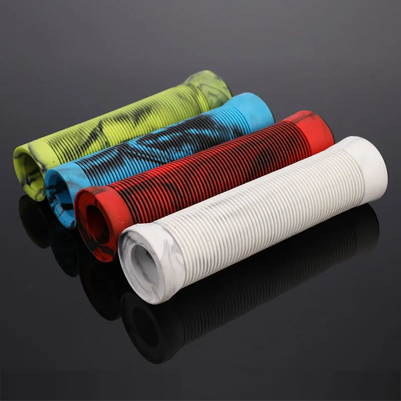 

1pair Scooter Grips TPR Grips Bike Grips Handlebar Grips Anti-Slip Bicycle Rubber Safe High-end Fashionable Handlebar Mounting