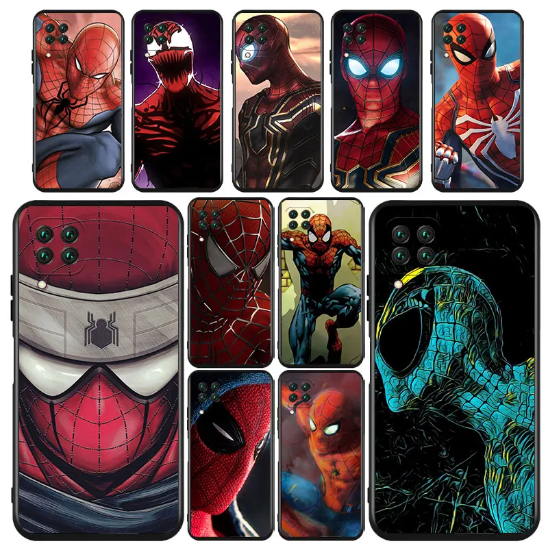 

Good looking spiderman For Huawei Nova 2i 3 3i 5T 6 7 7i 8 8i 9 PRO Mate 10 20 40 Lite Pro Black luxury Silicone Soft Phone Case