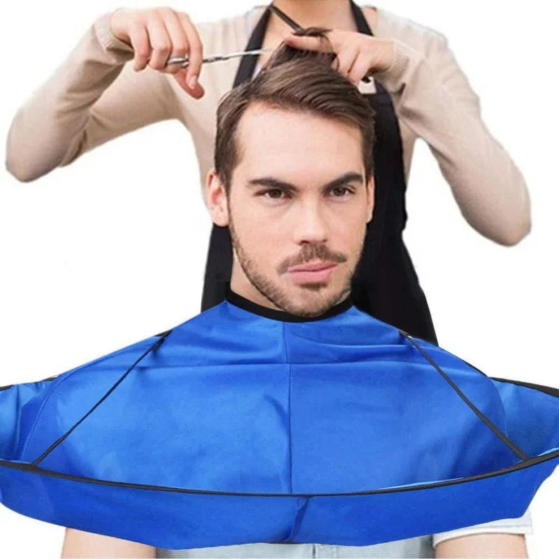 

Hot Sale DIY Hair Cutting Cloak Umbrella Cape Cutting Cloak Hair Shave Apron Hair Barber Gown Cover Household Cleaning Protecter