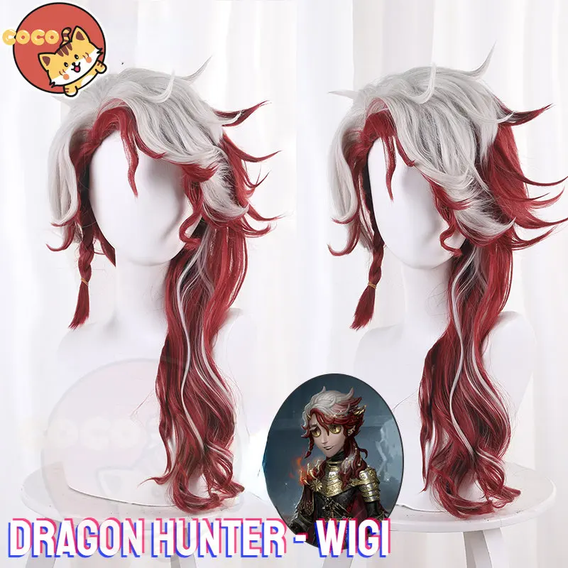 

Парик Игровой идентификации V Dragon Hunter, косплей композитора, Фредерик крииберг IDV Cos, короткий, 50 см, цвет серый, белый