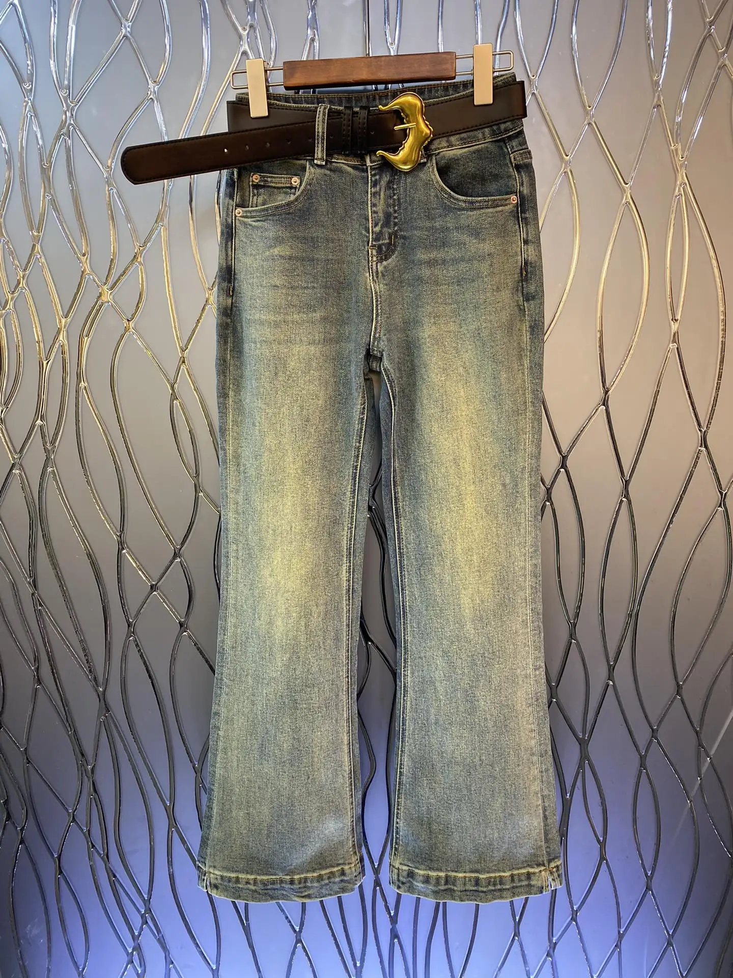 

2023 осень/зима модный новый женский ремень для джинсов 0912