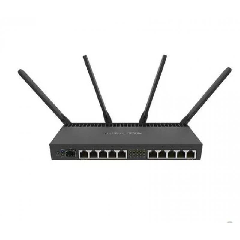 

MikroTik RB4011iGS+5HacQ2HnD-IN 10-Port Gigabit Ros Quad-Core Dual-Frequency Router 4X4