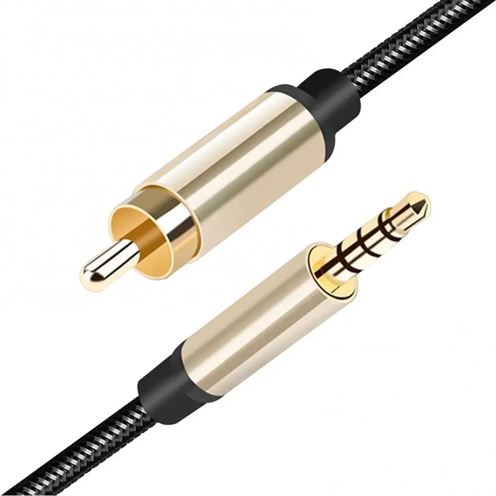 Позолоченный коаксиальный кабель с разъемом 3,5 мм к RCA SPDIF только для Mi TV 2, подключение цифрового аудиопорта, декодера звуковой панели 3,5 мм к RCA (art.: 3920cf607183d) - 3920cf607183d