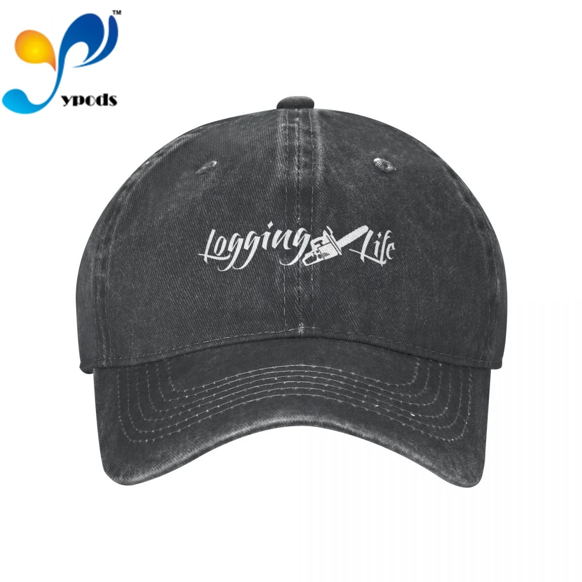 

New Brand Anime Logging Life With Chainsaw Logger S For Snapback Cap Cotton Baseball Cap Men Women Hip Hop Dad Hat Trucker