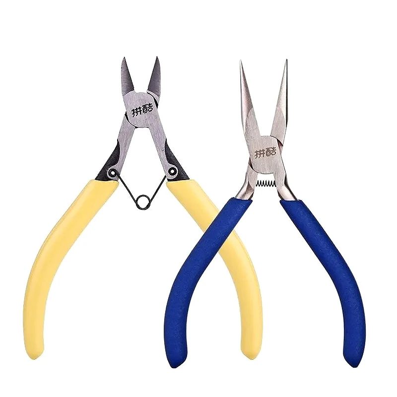 Набор металлических 3d-кусачек для вырезания, 2 шт., набор для сборки головоломки, инструмент «сделай сам», ручная работа, плоскогубцы для набора моделей даниэль блекманн гуссунг томас игры и головоломки