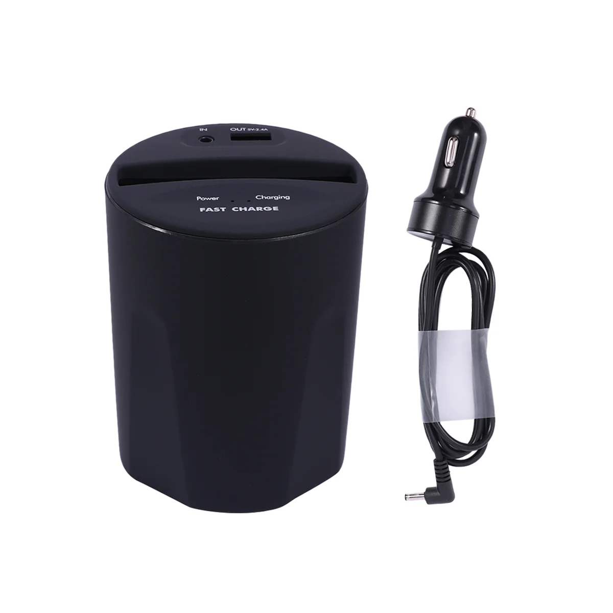 

Car Wireless Charger Qi Charger Quick Charging Cup Holder USB Charging Ports Intelligent Chargers for Samsung Note 9/8 iPhone 7