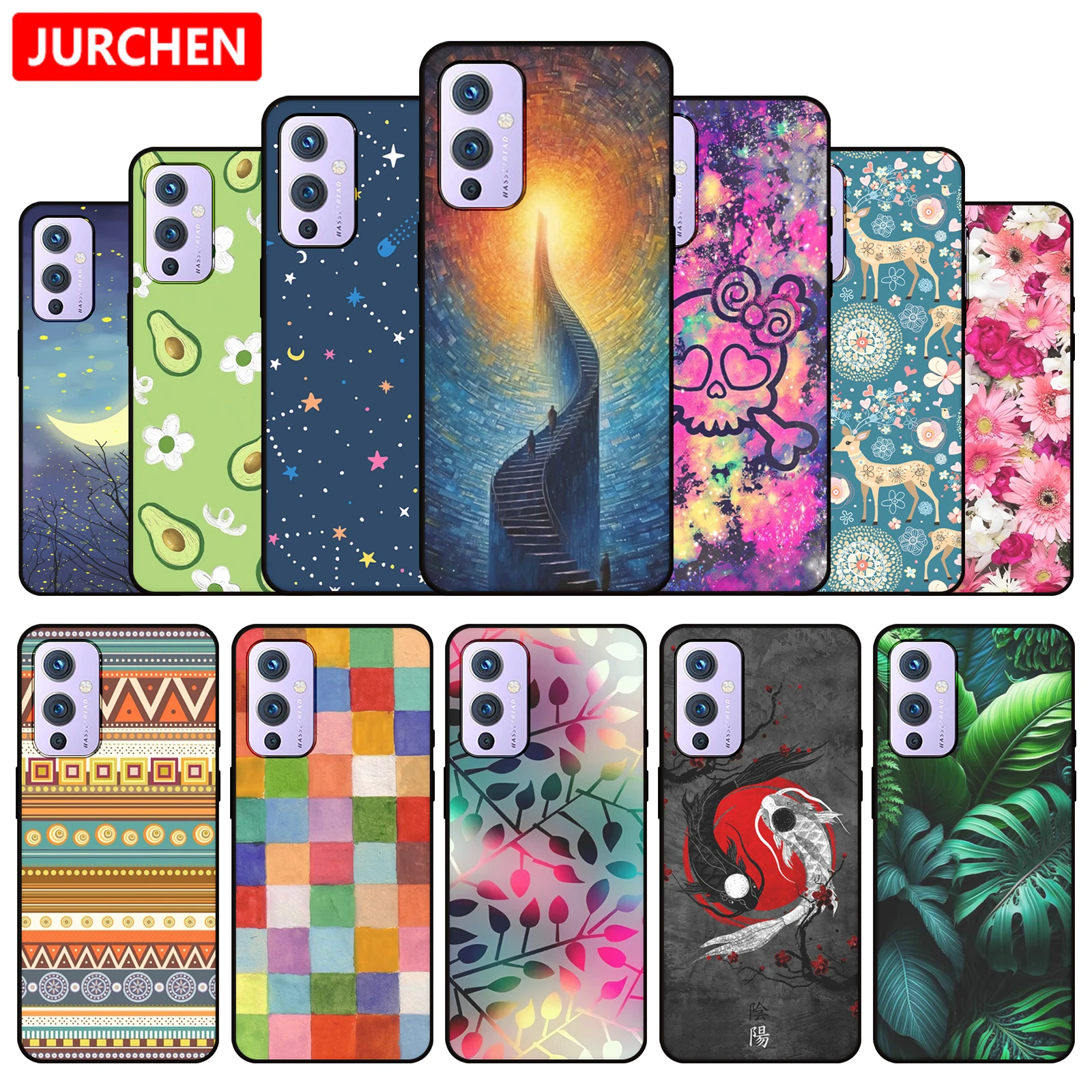 Силиконовая задняя крышка для OnePlus 9 LE2113 LE2115, персонализированный мультяшный рисунок кота, собаки для One Plus 9 1 + 9 1 + 9 LE2111 LE2110 LE2117