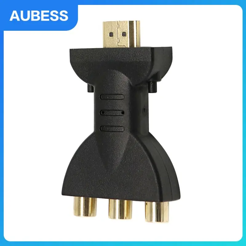 

AV Digital Signal To 3 RGB RCA Female Video Audio Adapter AV Component Converter For TV/HDTV/DVD/Projector/Home Theater