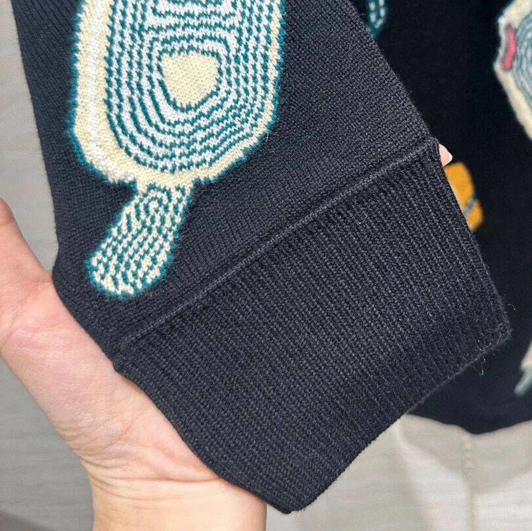 Женский длинный кардиган из шерсти и кашемира вязаный свитер с V-образным вырезом