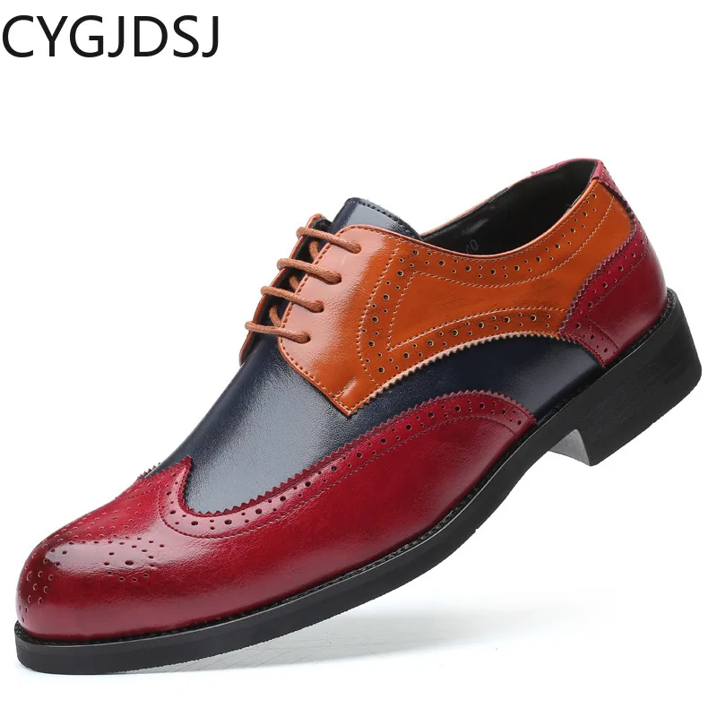 

Coiffeur Brogue Men Dress Shoes Italian Formal Oxford Shoes for Men 2023 Classic Shoes Men Chaussure Homme Classique Zapatos