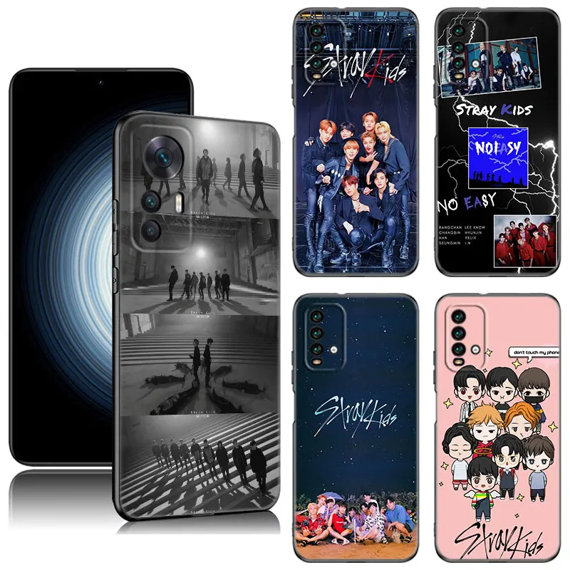 

Kpop Stray Kids Phone Case For Xiaomi Redmi K40 K50 Gaming Note 5 6 K20 K60 Pro 7A 8A 9A 9C 9i 9T 10A 10C A1 A2 Silicone Cover