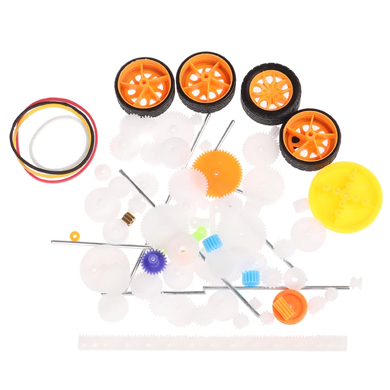 Аксессуары для моделирования DIY с пластиковой шестерней и двигателем планшетов 78