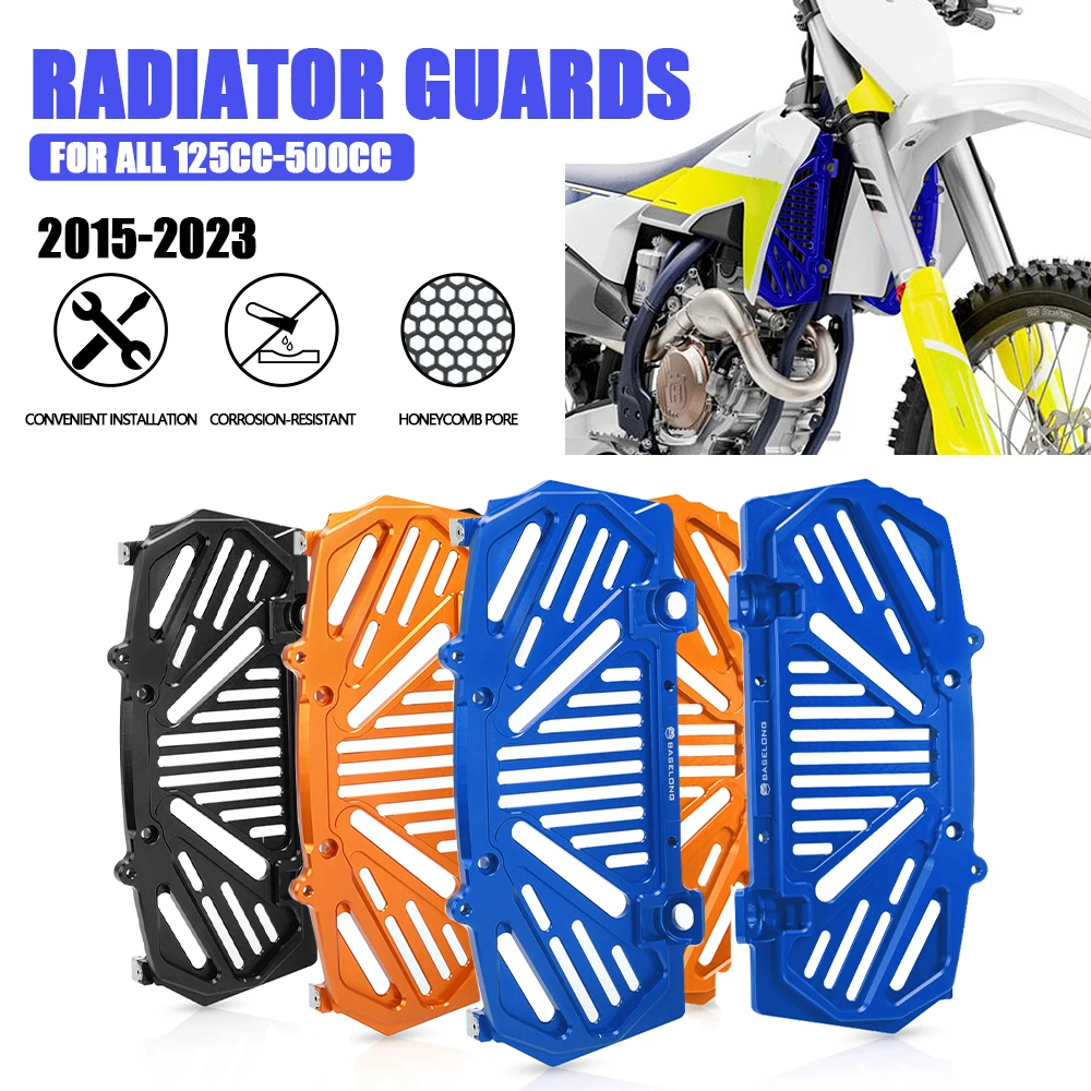 Radiator Guard Grill Grille Cover Protector For GASGAS EC250 EC300 EX250 EX250F EX300 EX350F EX450F MC125 2021 MC250 2022 2023