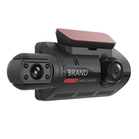 front built in dual camera driving recorder electronics car dvd player hd ips screen car video dashcam car black box