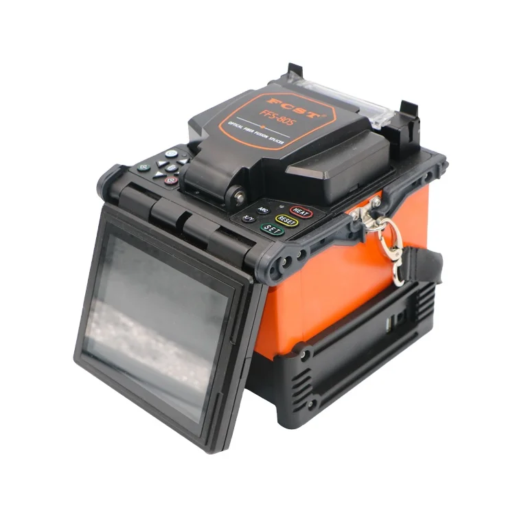 

FFS-80S 5-дюймовый сенсорный экран, высокоточный автоматический волоконно-оптический портативный сварочный аппарат для сращивания для FTTH