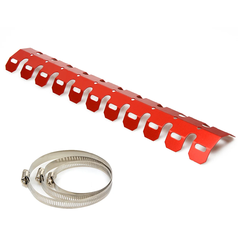 Мотоциклетный выхлопной щиток глушитель защитная крышка теплозащитный экран