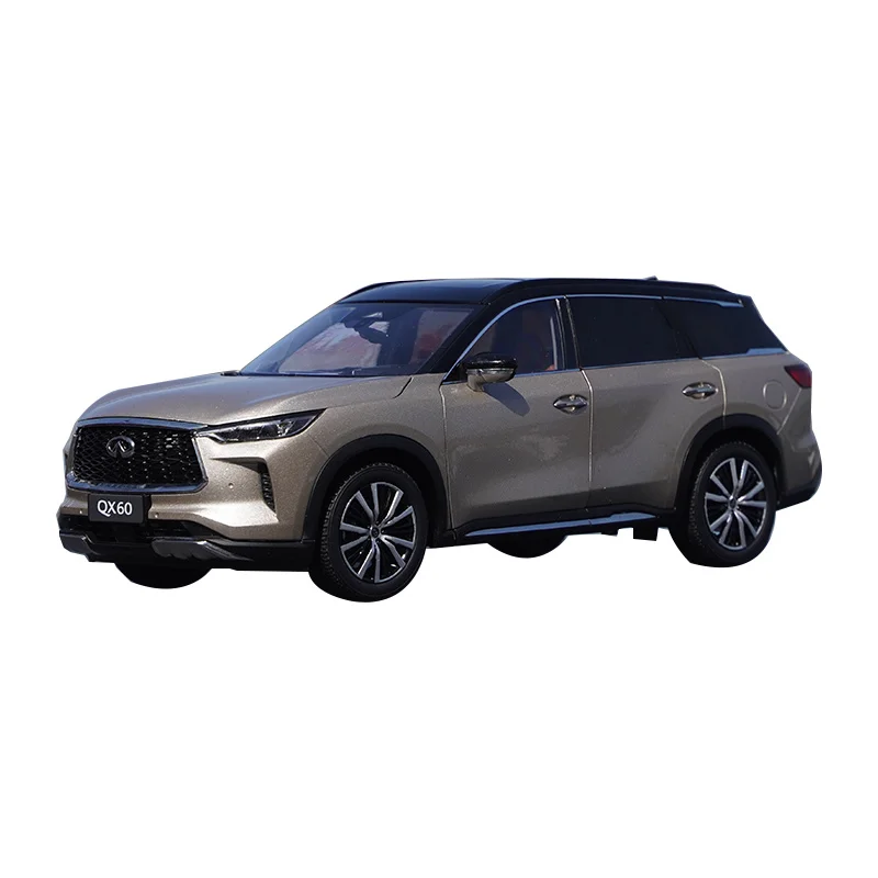 

1/18 Alloy Die Casting Simulation Car Model Original Infiniti QX60 2022 SUV High-end Collection Family Decoration Gift Ornament
