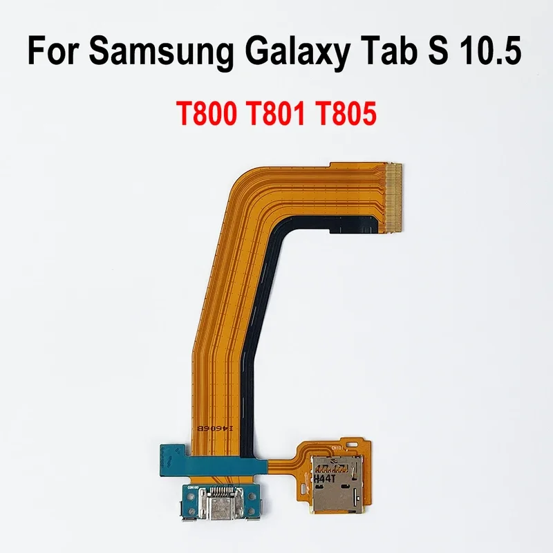 Для Samsung Galaxy Tab S 10 5 SM-T800 T800 T801 T805 Micro USB зарядный порт док-станция с разъемом SD Flex Cable