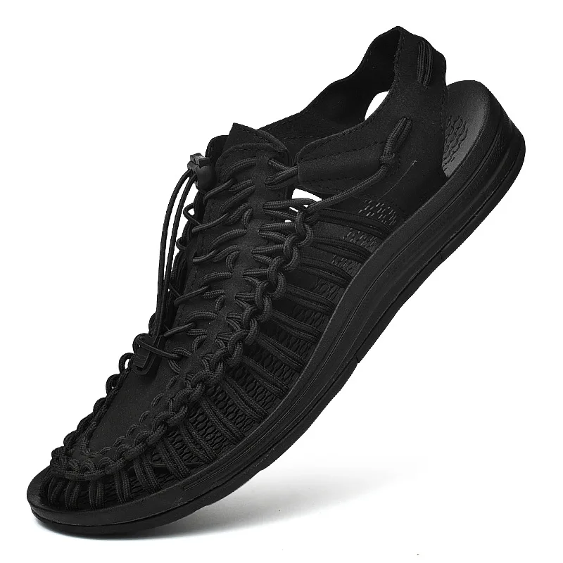 Сандалии мужские ручной работы дизайнерские дышащие лоферы Спортивная пляжная