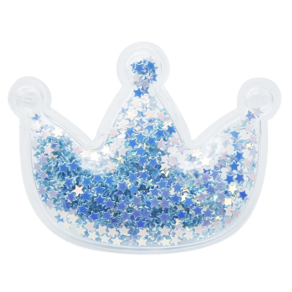 5 шт. шейкер с блестками в форме короны |