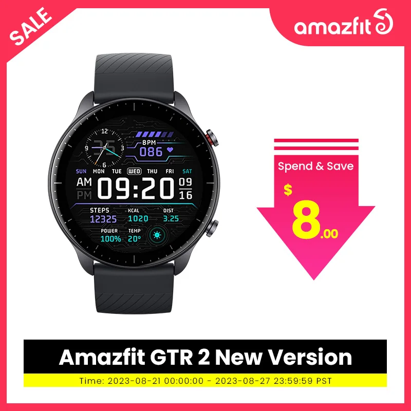 [New Version] Amazfit GTR 2 New Version Smartwatch Alexa Bui