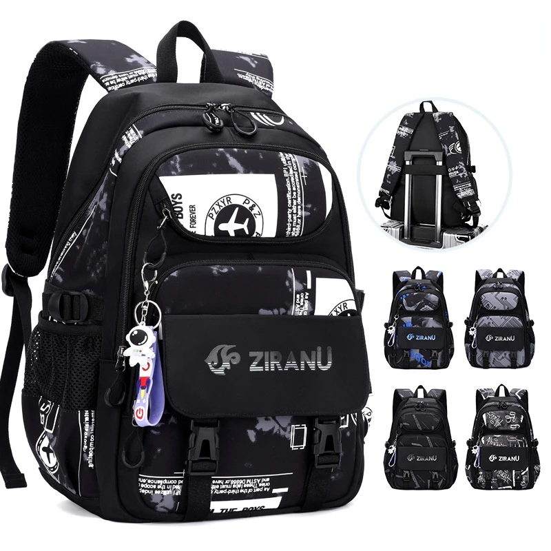 Waterproof Primary Schoolbag Kids backpack children School Bags For Boys large orthopedic Backpack travel mochila infantil 2022