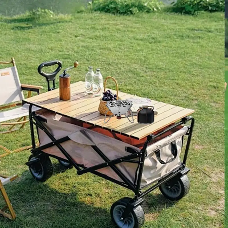 Складной ветрозащитный экран для плиты Ветрозащита из нержавеющей стали пикапа