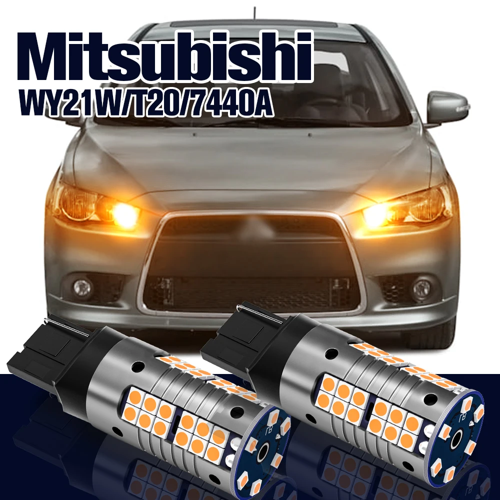 Светодиодная лампа поворота для Mitsubishi Pajero V93 V97 Lancer Outlander Sport Montero RVR i-MiEV 2 шт.
