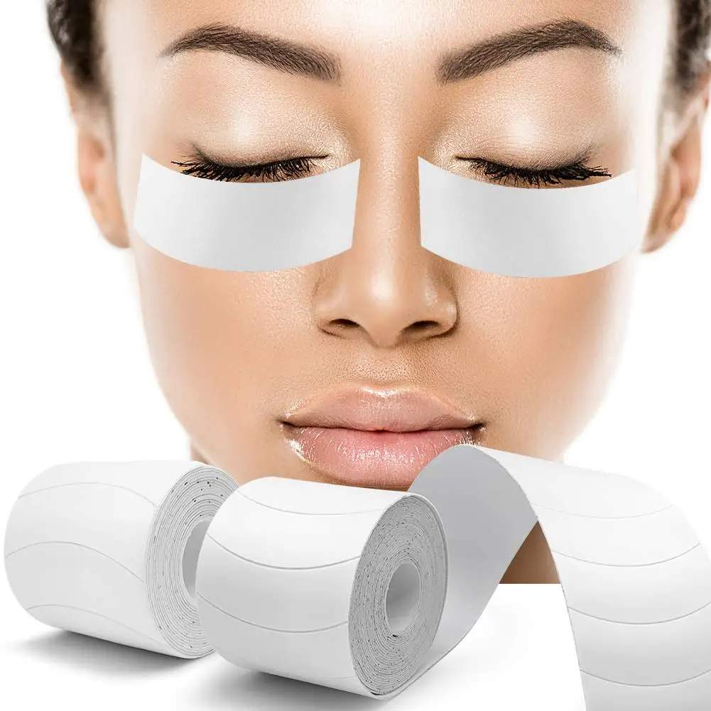 

110pcs Foam Under Eye Pads for Eyelash Extension Tape Eyelashes Patches Lint Free Hypoallergenic No Latex Waterproof Tips Stick