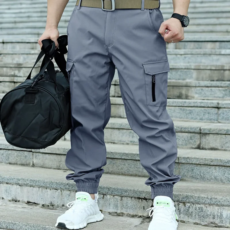 Брюки мужские камуфляжные водонепроницаемые Джоггеры для кемпинга и