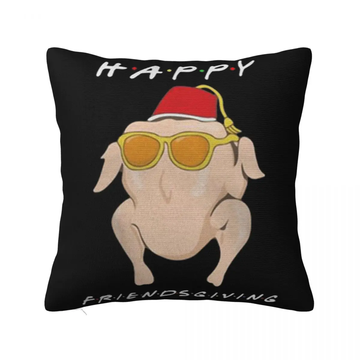 Друзья счастливый друг развивающая Турция курица День Благодарения свободный