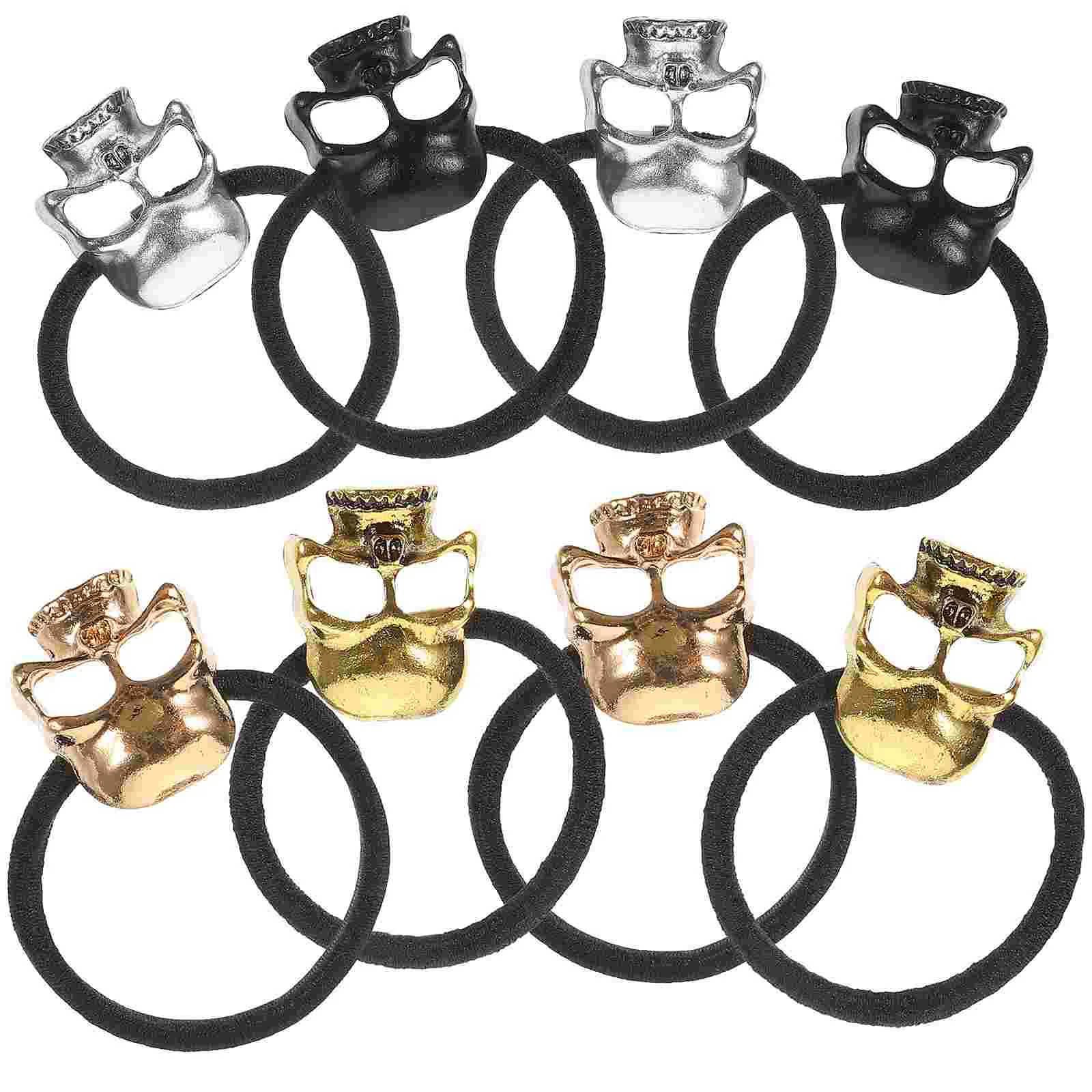 8 шт. аксессуары для волос девочек веревочные ленты на Хэллоуин новинка бесшовные