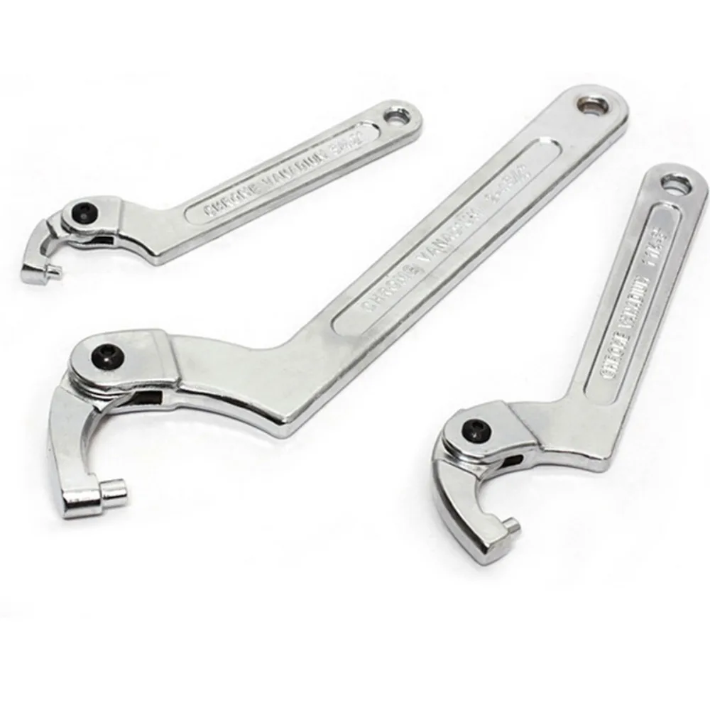 

Регулируемый гаечный ключ Hook Spanner 19-51/32-76/51-120мм