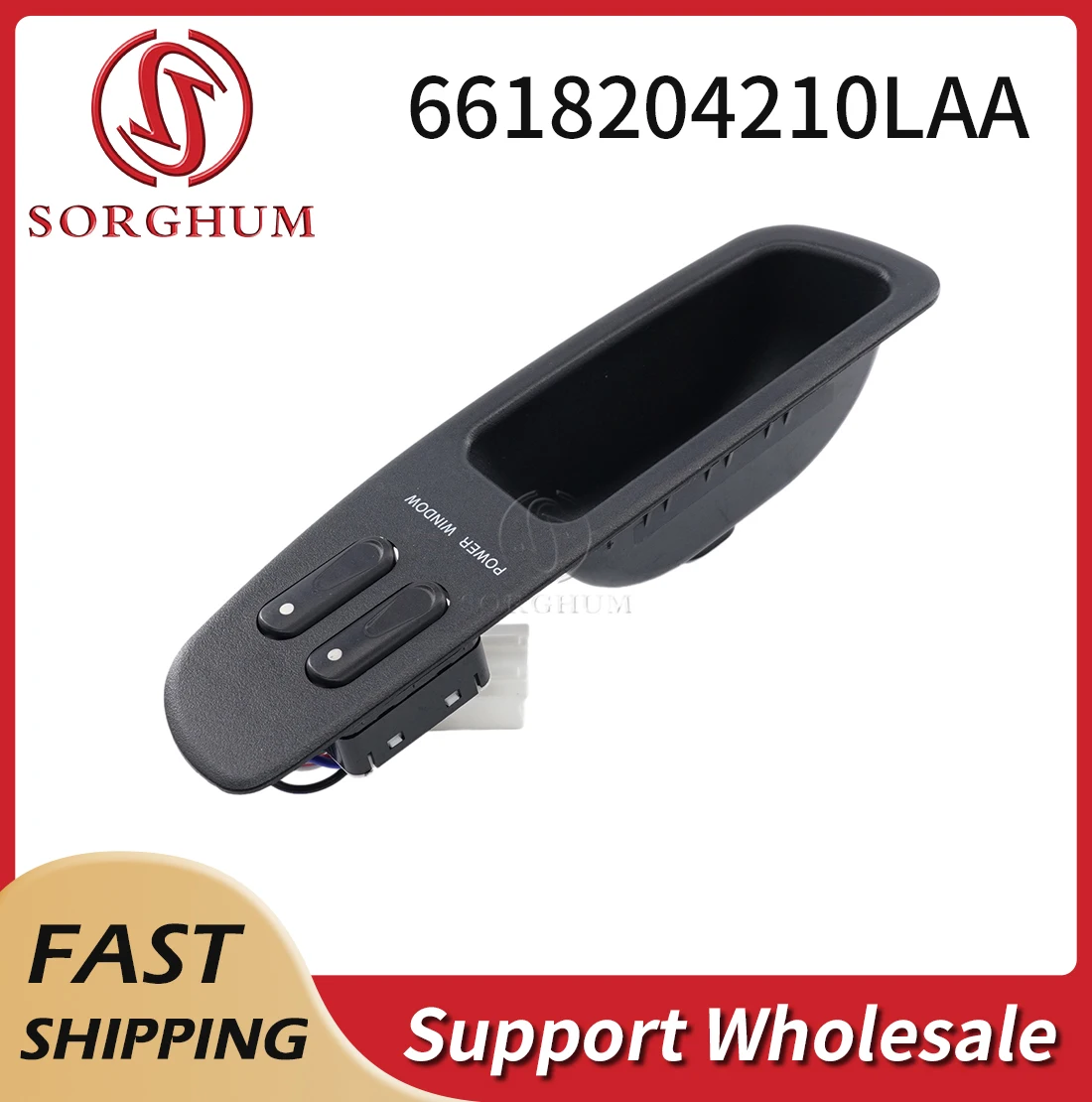 

Sorghum 6618204210LAA Car Front Right Driver Side Power Window Lifter Control Switch Button For Mercedes-Benz MB VAN MB100 MB140