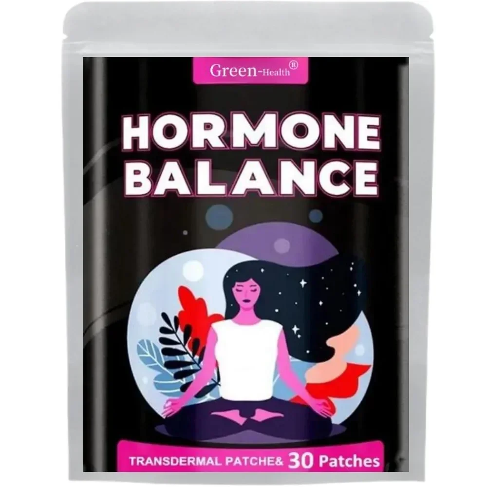 Фото Прозрачные пластыри Hormone Balance для снятия усталости, качелей на неделю, поддерживает пластыри Pms, менопаузы, Pmdd 30 №2