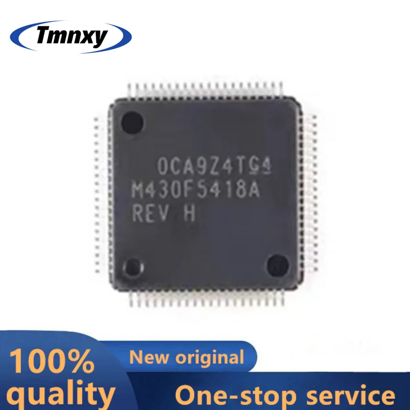 

Совершенно новый и оригинальный Φ MSP430F5418AIPNR M430F5418A QFP80 микропроцессорный чип