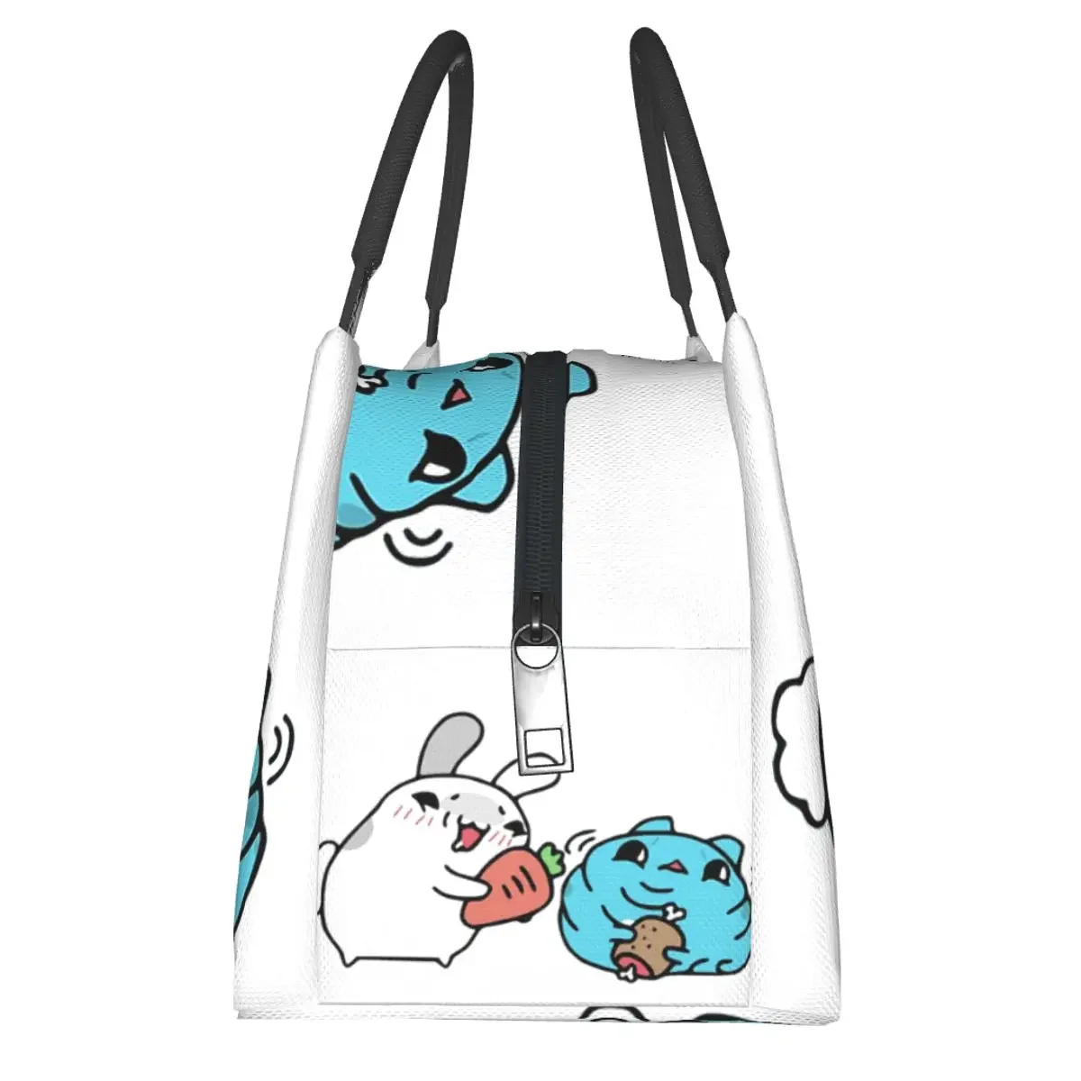 Комикс кошка багги ланч-сумки изолированная коробка для бенто Портативная сумка