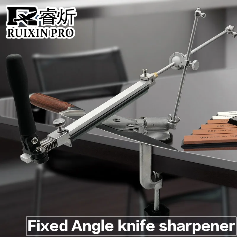 

360°rotating Sharpening Head Convenient and Quick Professional Sharpener Kitchen Sharpening Tool Diamond Fixed Angle Sharpener