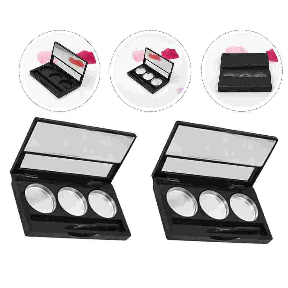 

Case Makeup Empty Eyeshadowboxcontainer Pallet Eye Shadow Square Containers Organizer Accessories Makeup Travel Tool
