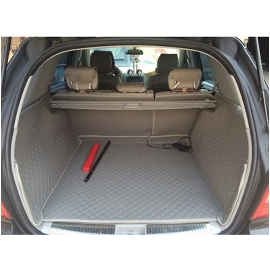 

Newly mats! Special trunk mats for Mercedes Benz ML 500 W164 2011-2006 durable cargo liner boot carpets for ML500,Free shipping