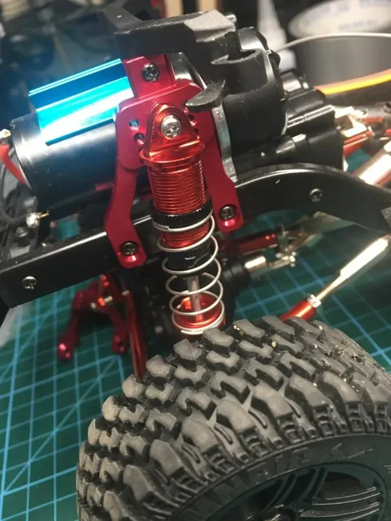 4PCS Metal Front &amp Rear Shock Towers Mount for MN86 MN86S MN86K MN86KS MNG500 1/12 RC Crawler Car Upgrade Parts