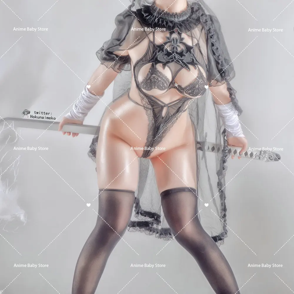 

Костюм для косплея Nier Automata, черное свадебное платье Yorha 2B, сексуальный Снежный наряд, костюм для игр, женский костюм для вечеринки на Хэллоуин